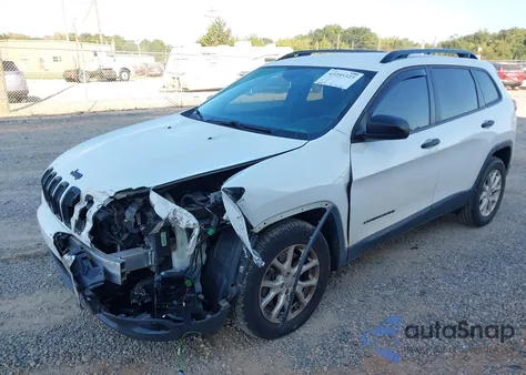 2016 Jeep Cherokee Altitude из США, поврежденный, VIN 1C4PJLAS6GW319343